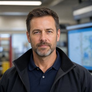 Synthetic portrait of a HEMS safety officer